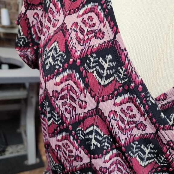 Funky print slinky dress Medium - Picture 4 of 7